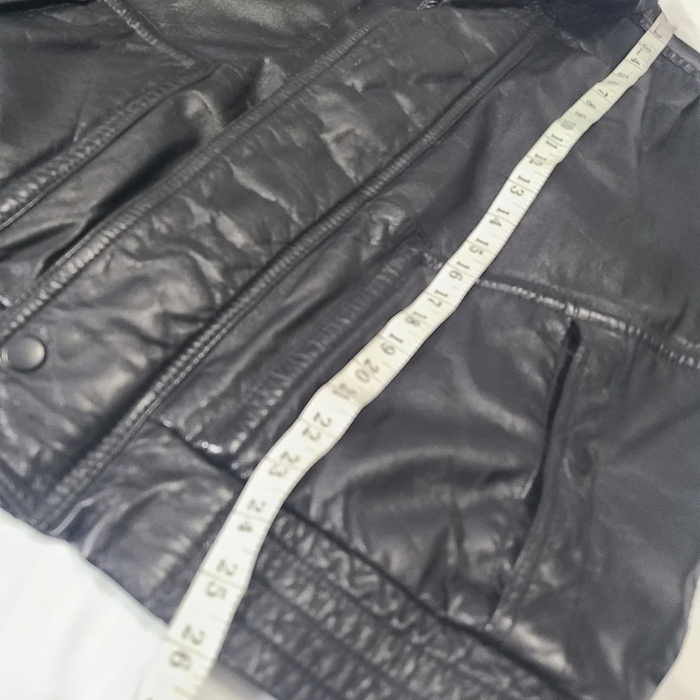 Wilson's‎ Motorcycle Men's Black Vintage Leather Jacket Size 42